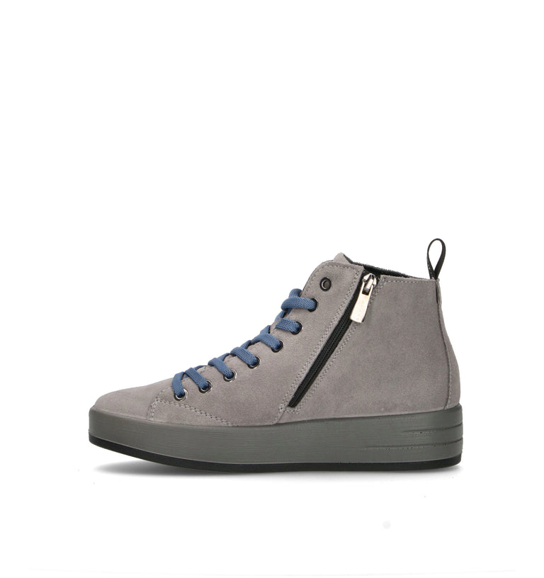 IGI&CO Sneaker donna grigia in suede