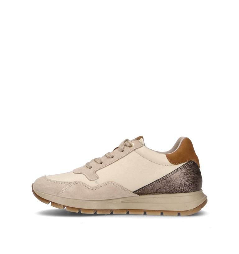 IGI&CO Sneaker donna panna in pelle