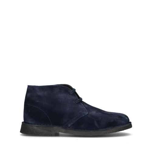 EMIDI' Polacco uomo blu in suede