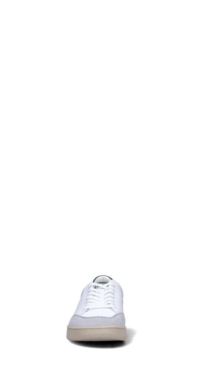 MUNICH - X-COURT Sneaker uomo bianca/verde in pelle