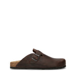 RELAXSHOE Ciabatta donna marrone in suede