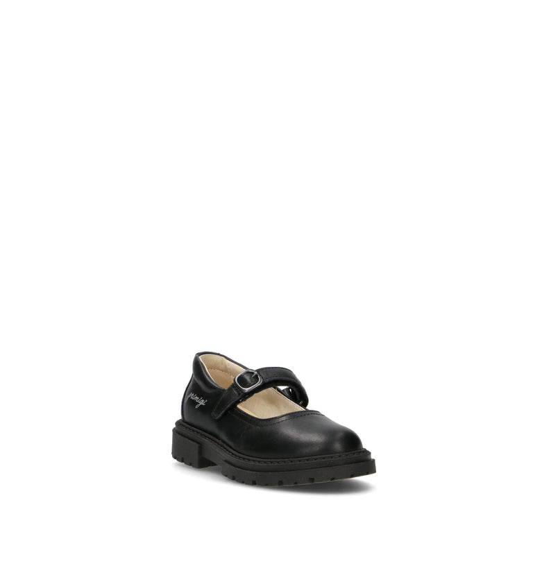PRIMIGI Ballerina bimba nera in pelle