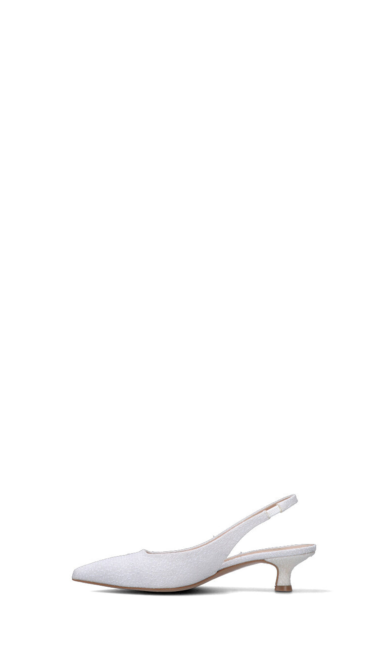 REBECCA VAN DIK Slingback donna bianca