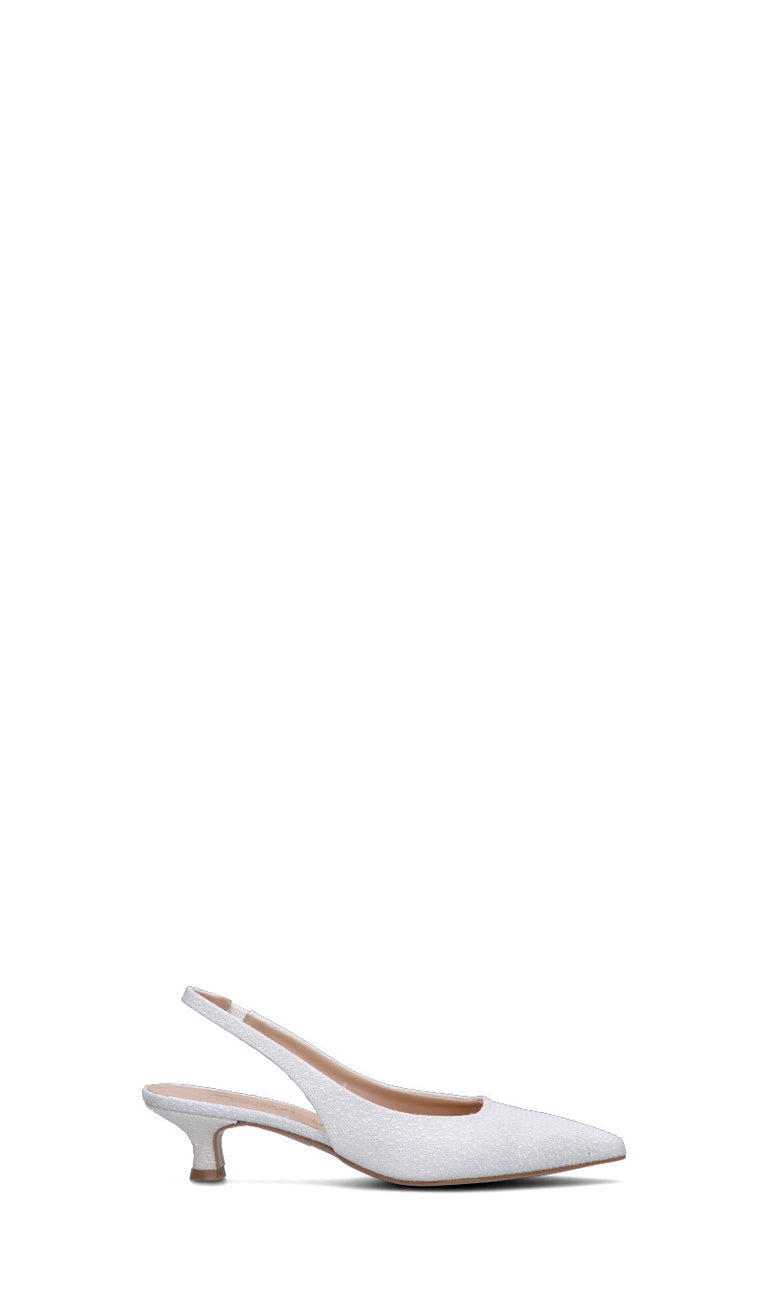 REBECCA VAN DIK Slingback donna bianca