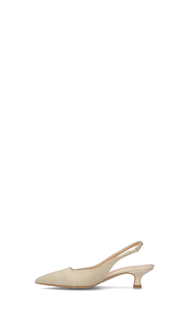 REBECCA VAN DIK Slingback donna sabbia