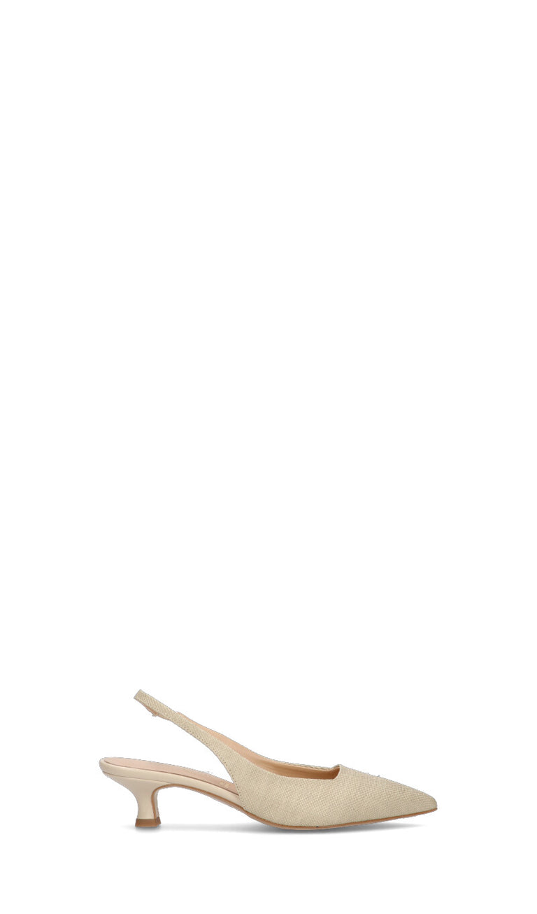 REBECCA VAN DIK Slingback donna sabbia