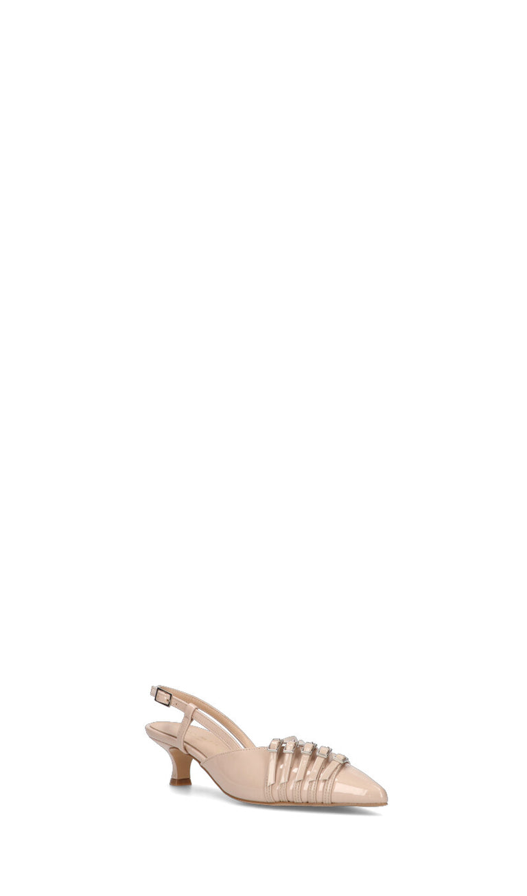 REBECCA VAN DIK Slingback donna nude