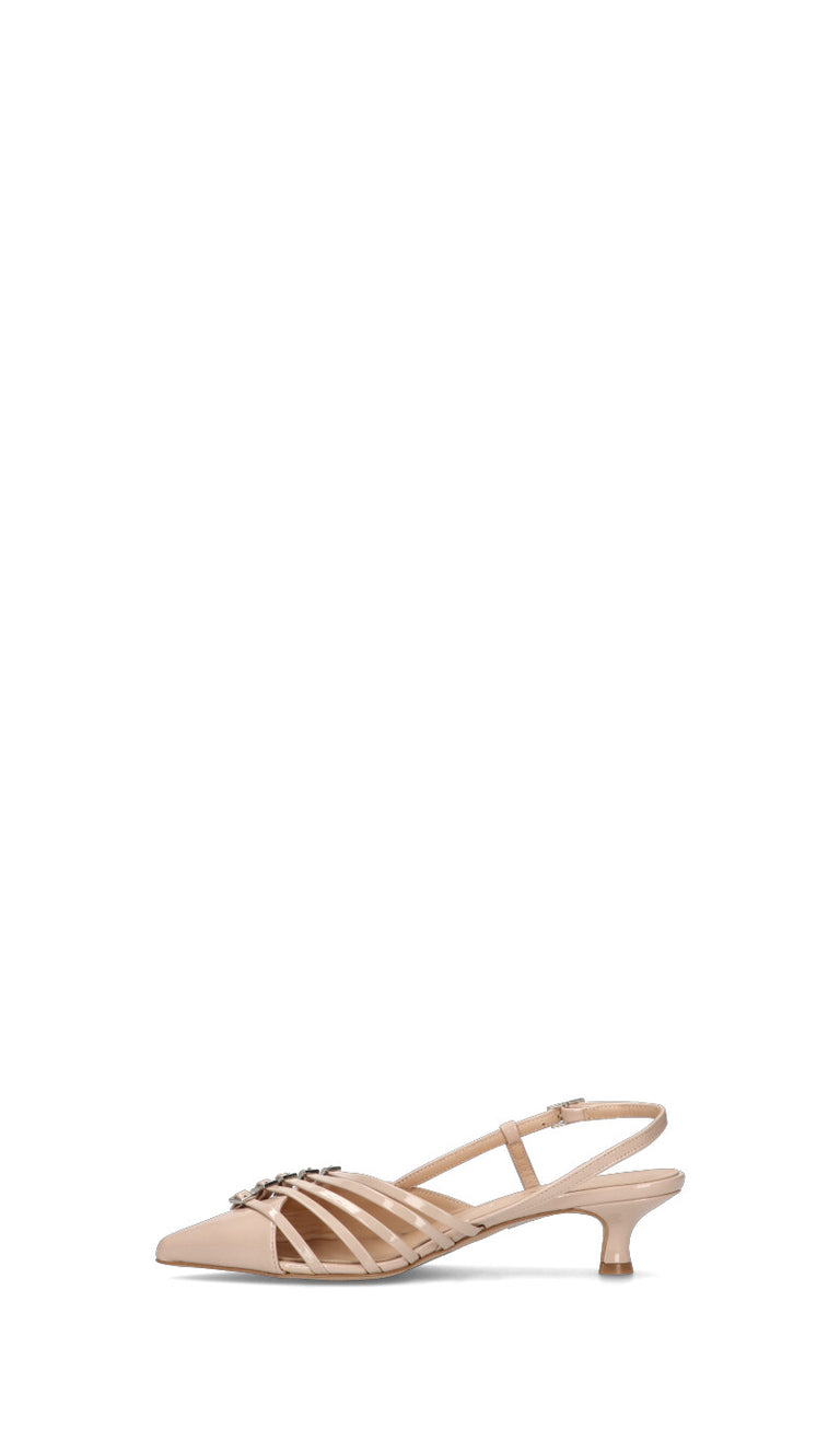 REBECCA VAN DIK Slingback donna nude