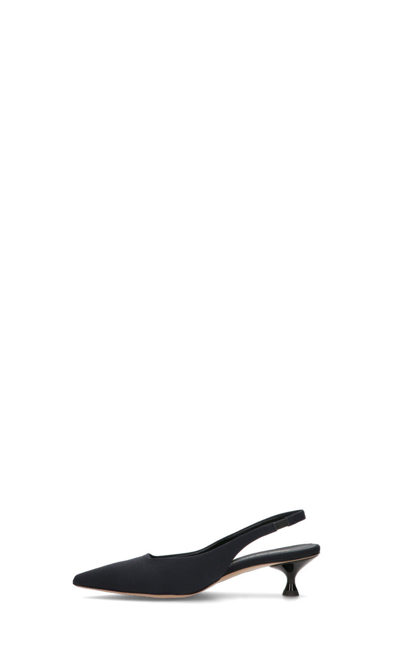 REBECCA VAN DIK Slingback donna nera