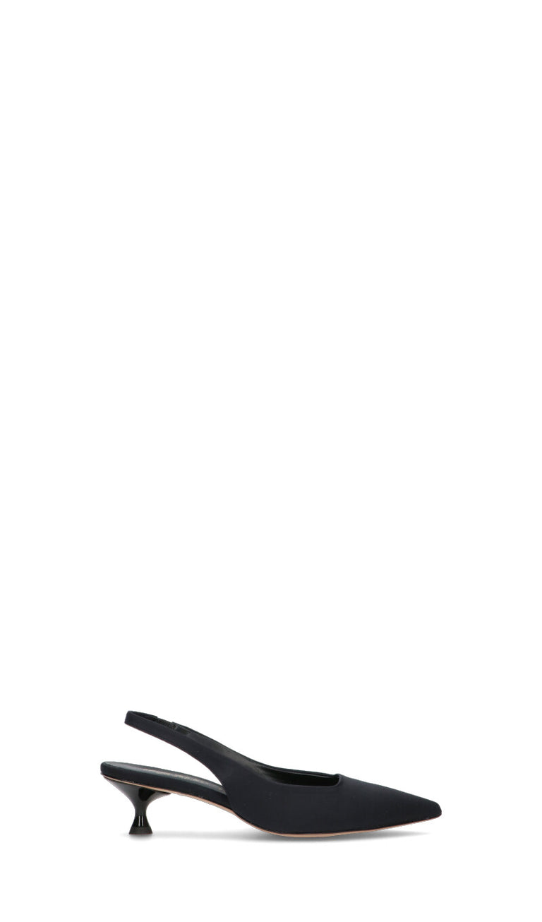 REBECCA VAN DIK Slingback donna nera