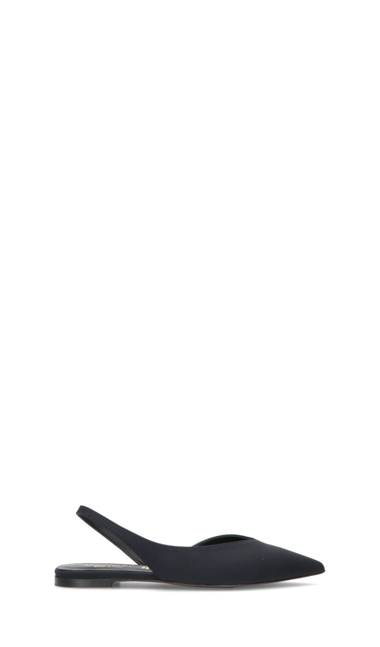 REBECCA VAN DIK Slingback donna nera