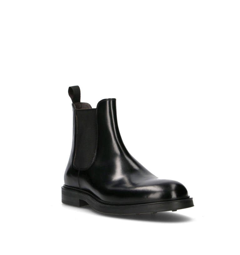 GREEN GEORGE Beatles uomo nero in pelle