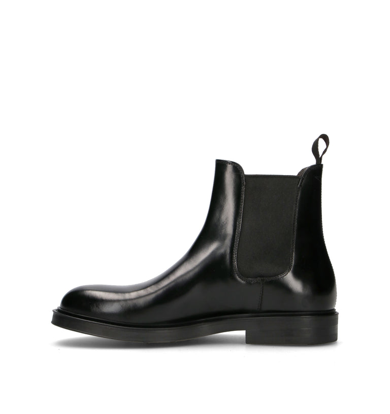 GREEN GEORGE Beatles uomo nero in pelle