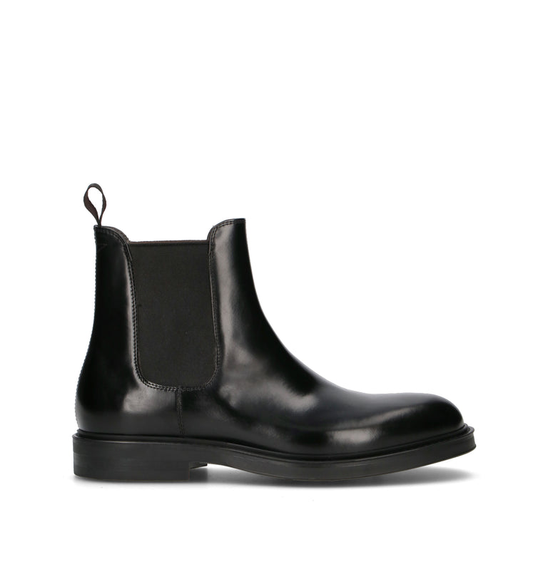 GREEN GEORGE Beatles uomo nero in pelle