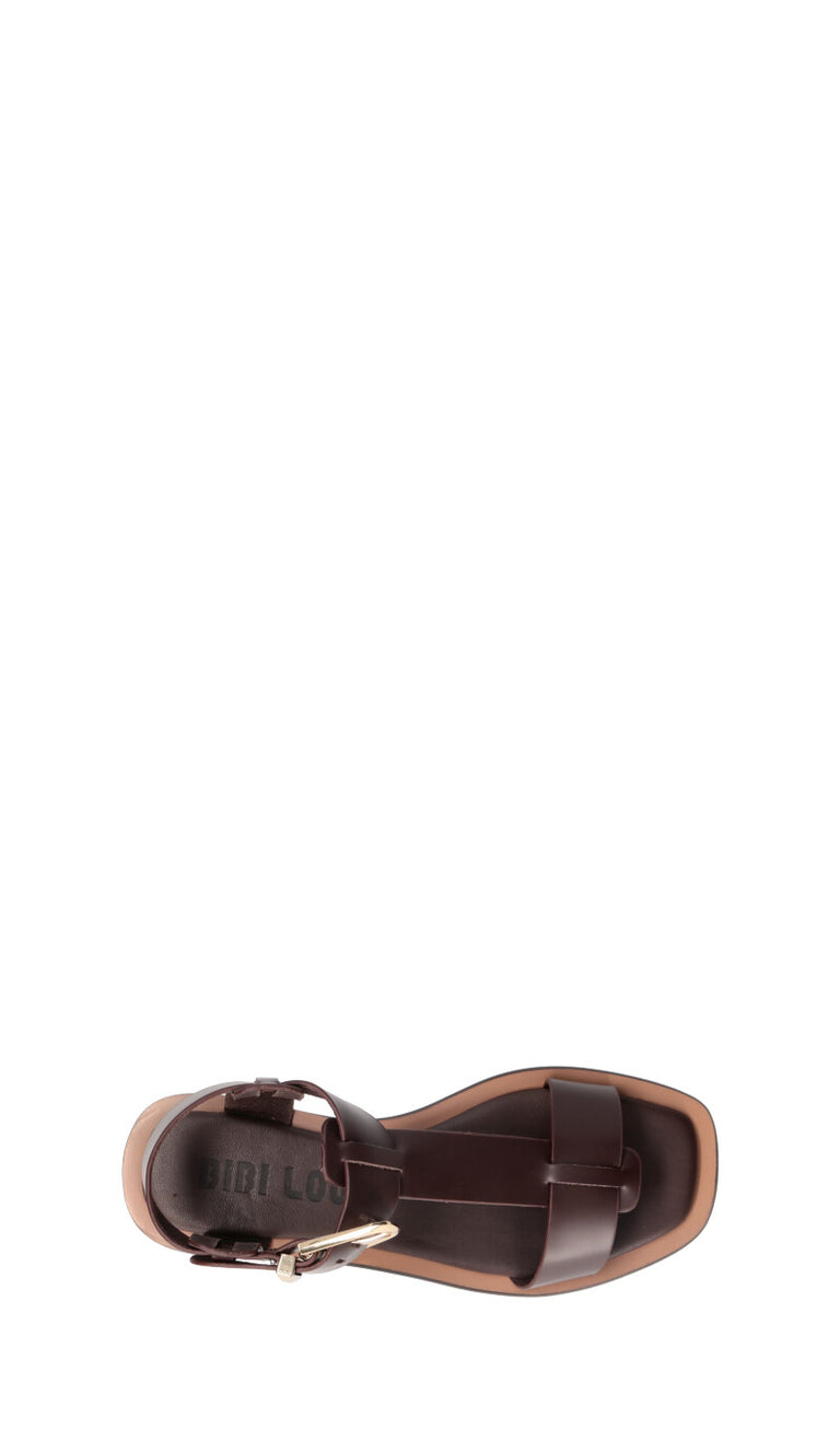BIBI LOU Sandalo donna marrone in pelle