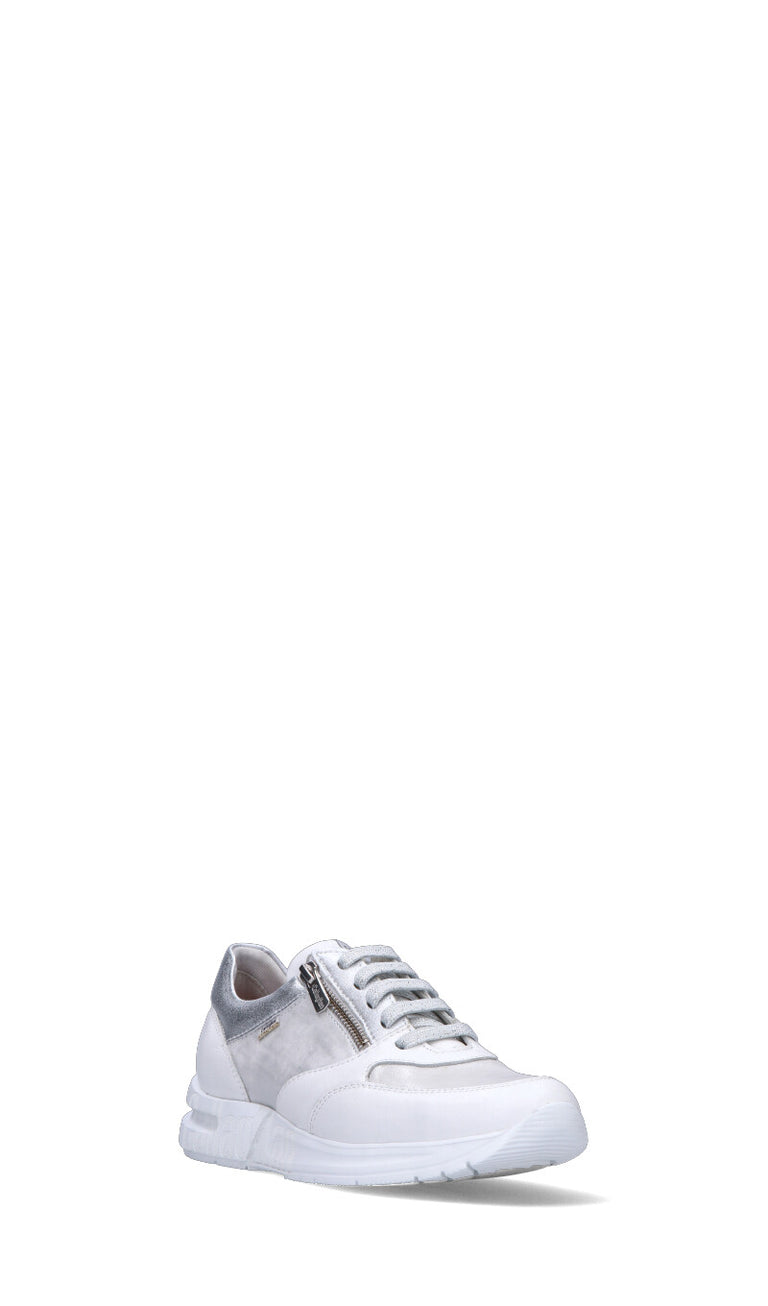 CALLAGHAN Sneaker donna bianca/argento in pelle