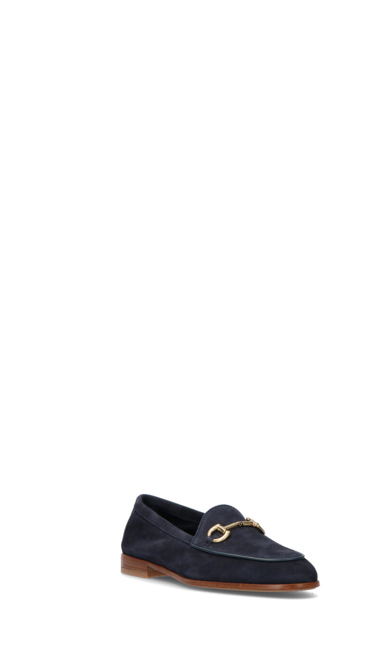 FRAU Mocassino donna blu in suede