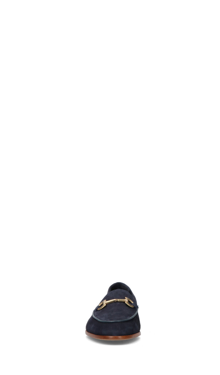 FRAU Mocassino donna blu in suede