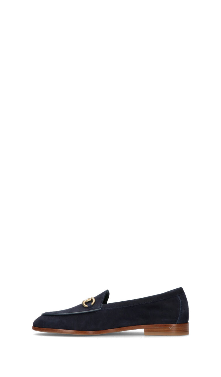 FRAU Mocassino donna blu in suede