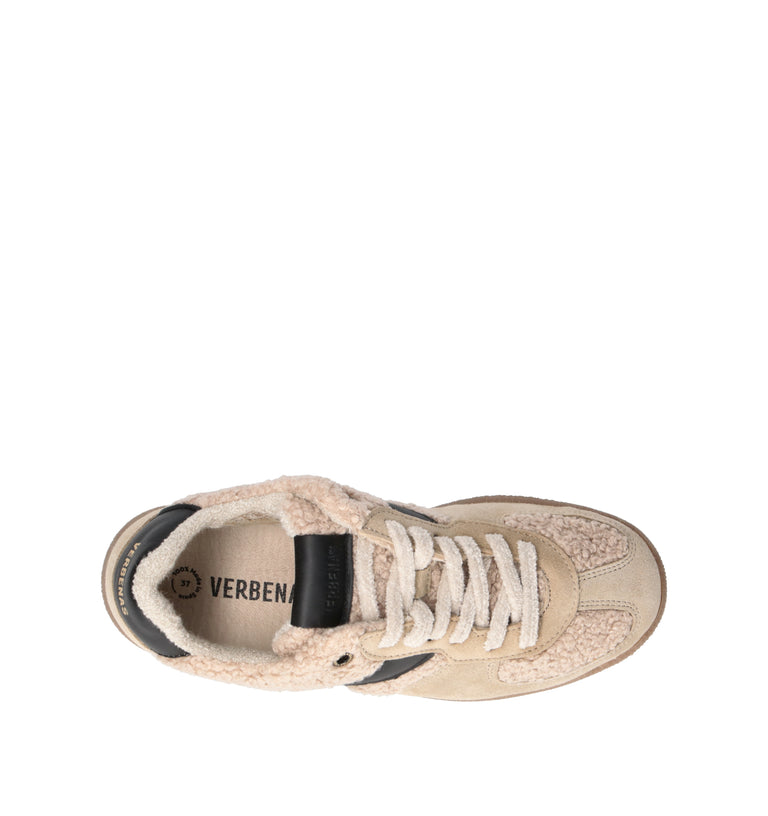 VERBENAS Sneaker donna beige