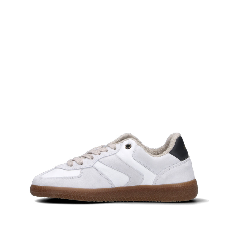 VERBENAS Sneaker donna bianca in pelle