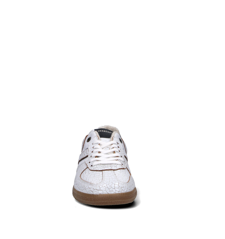 VERBENAS Sneaker donna bianca in pelle