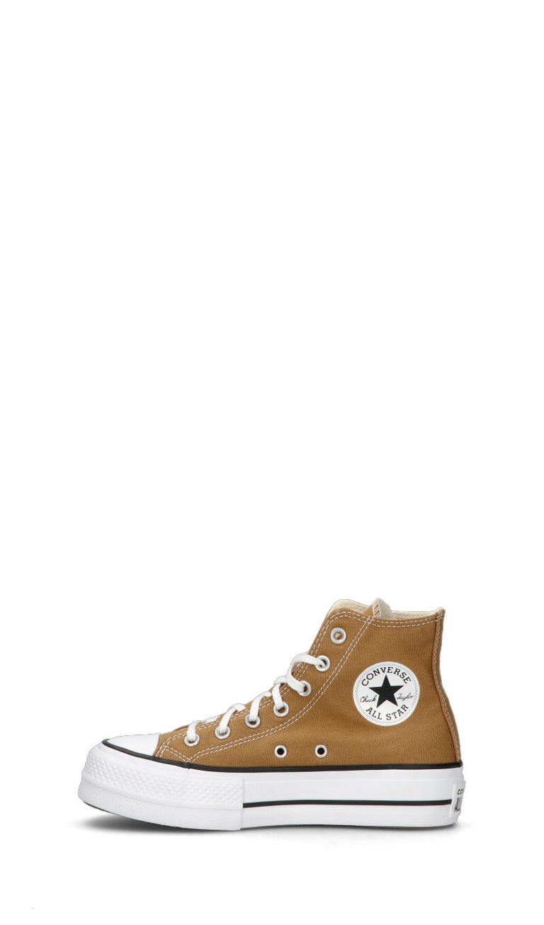 CONVERSE - CTAS LIFT HI PLATFORM Sneaker donna beige