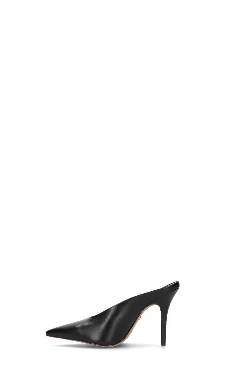 AREZZO Sabot donna nero in pelle