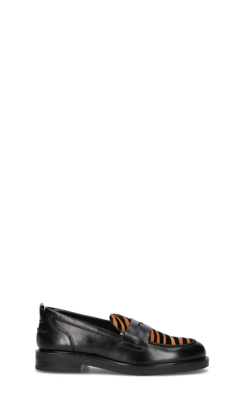 Exton mocassino casual in pelle Blu - Scarpe Mocassini Uomo 149,00