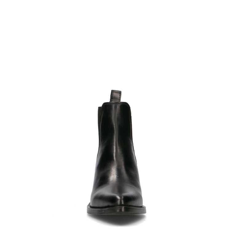 CARMENS Tronchetto donna nero in pelle