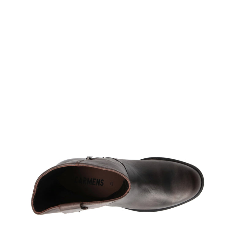 CARMENS Tronchetto donna merrone in pelle