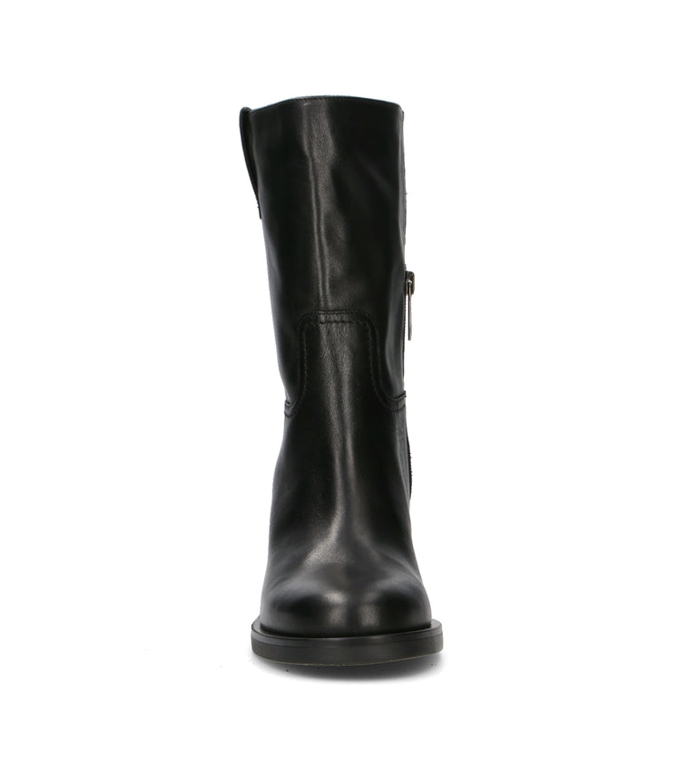 CARMENS Tronchetto donna nera in pelle