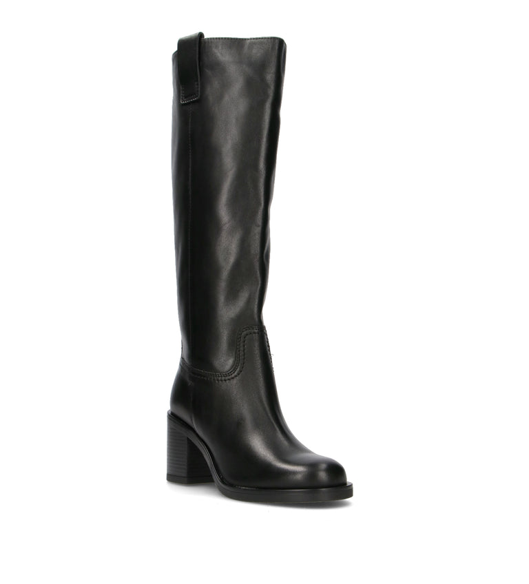 CARMENS Stivale donna nero in pelle