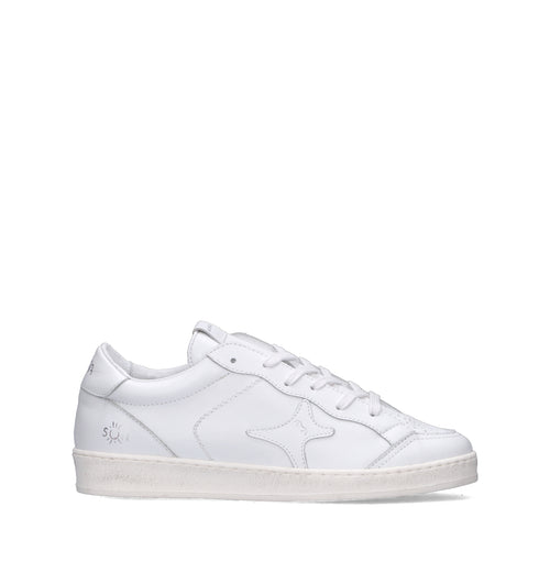 AMA-BRAND Sneaker uomo bianca in pelle