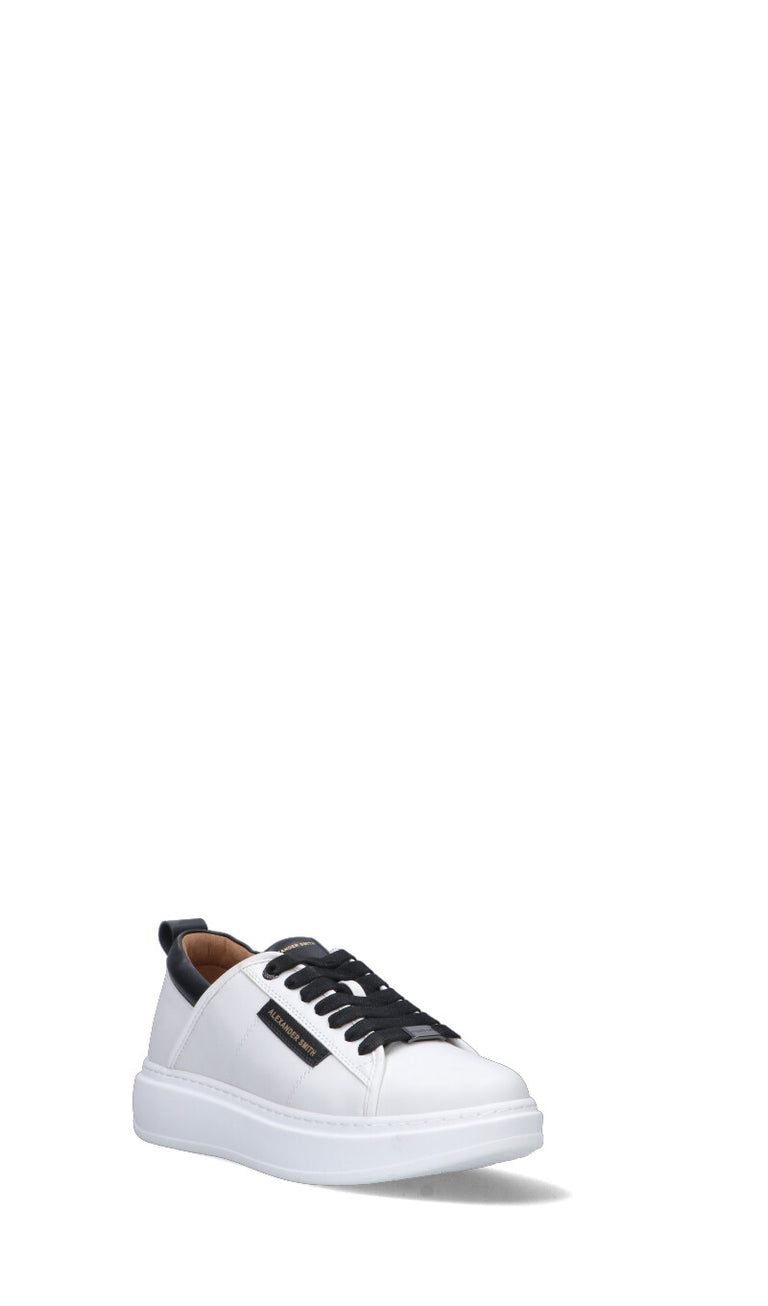 ALEXANDER SMITH Sneaker uomo bianca/nera