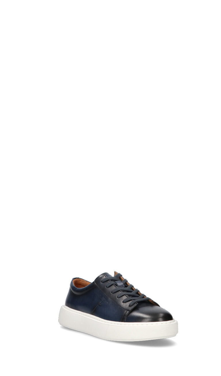 ALBERTO GUARDIANI Sneaker uomo blu in pelle