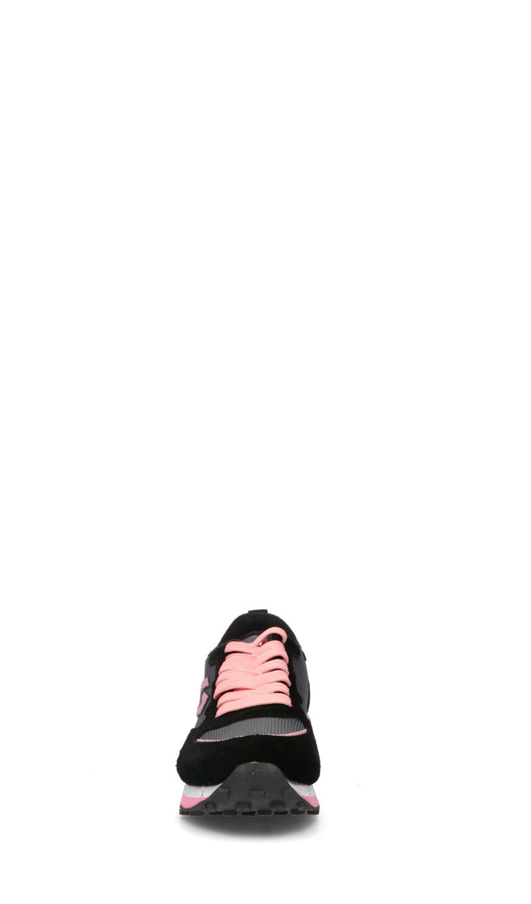 ALBERTO GUARDIANI Sneaker donna nera/rosa in pelle