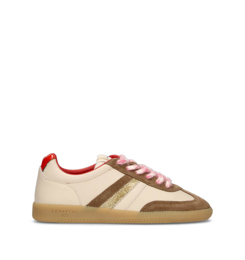 SERAFINI Sneaker donna beige/marrone