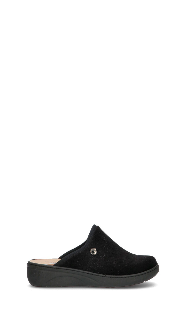 GRUNLAND Ciabatta donna nera