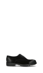 ANTICO MASTRO Stringata uomo nera in suede