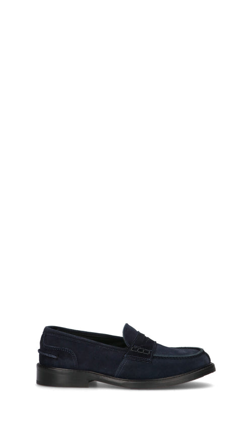 ANTICO MASTRO Mocassino donna navy in suede