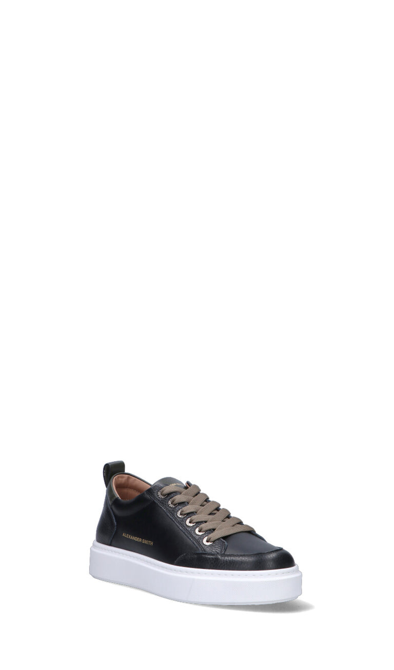 ALEXANDER SMITH Sneaker uomo nera in pelle