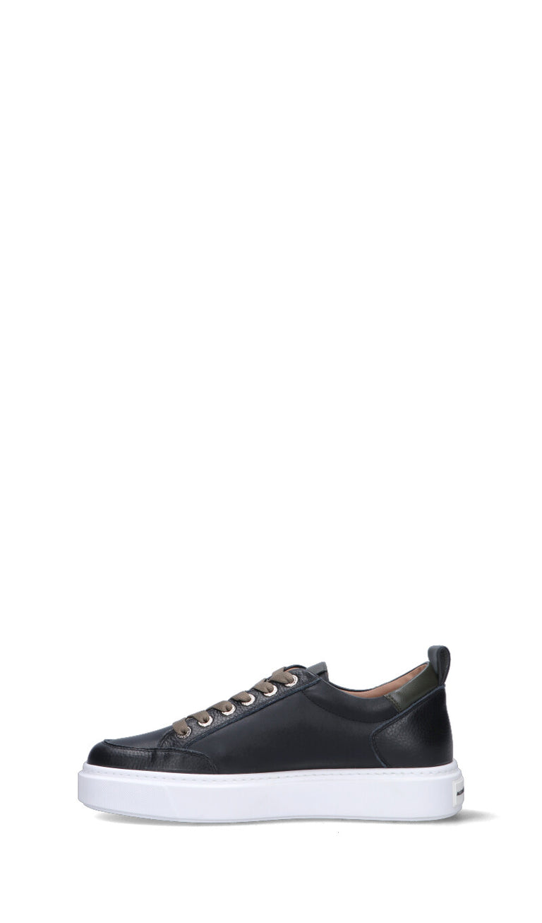 ALEXANDER SMITH Sneaker uomo nera in pelle