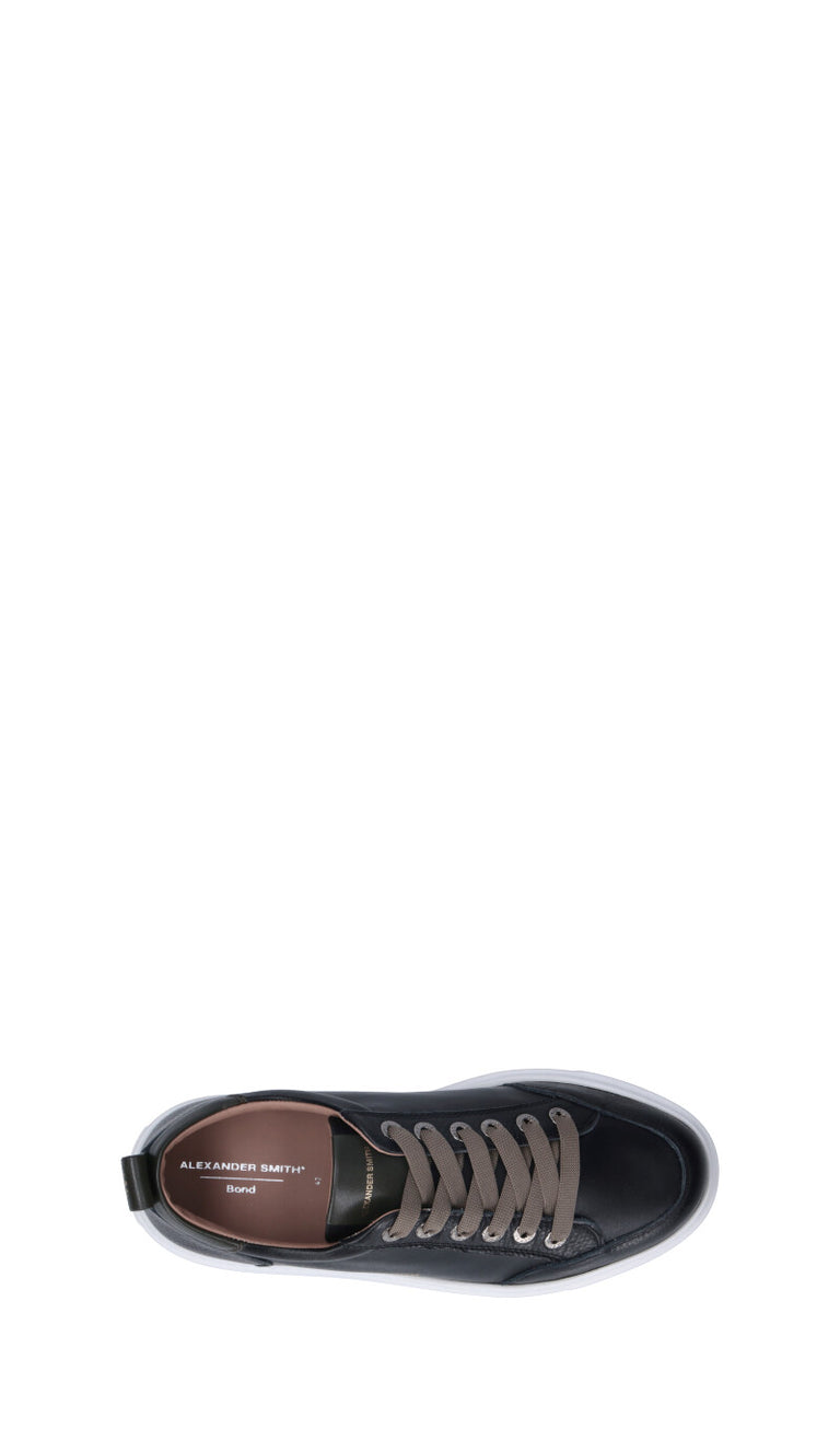 ALEXANDER SMITH Sneaker uomo nera in pelle