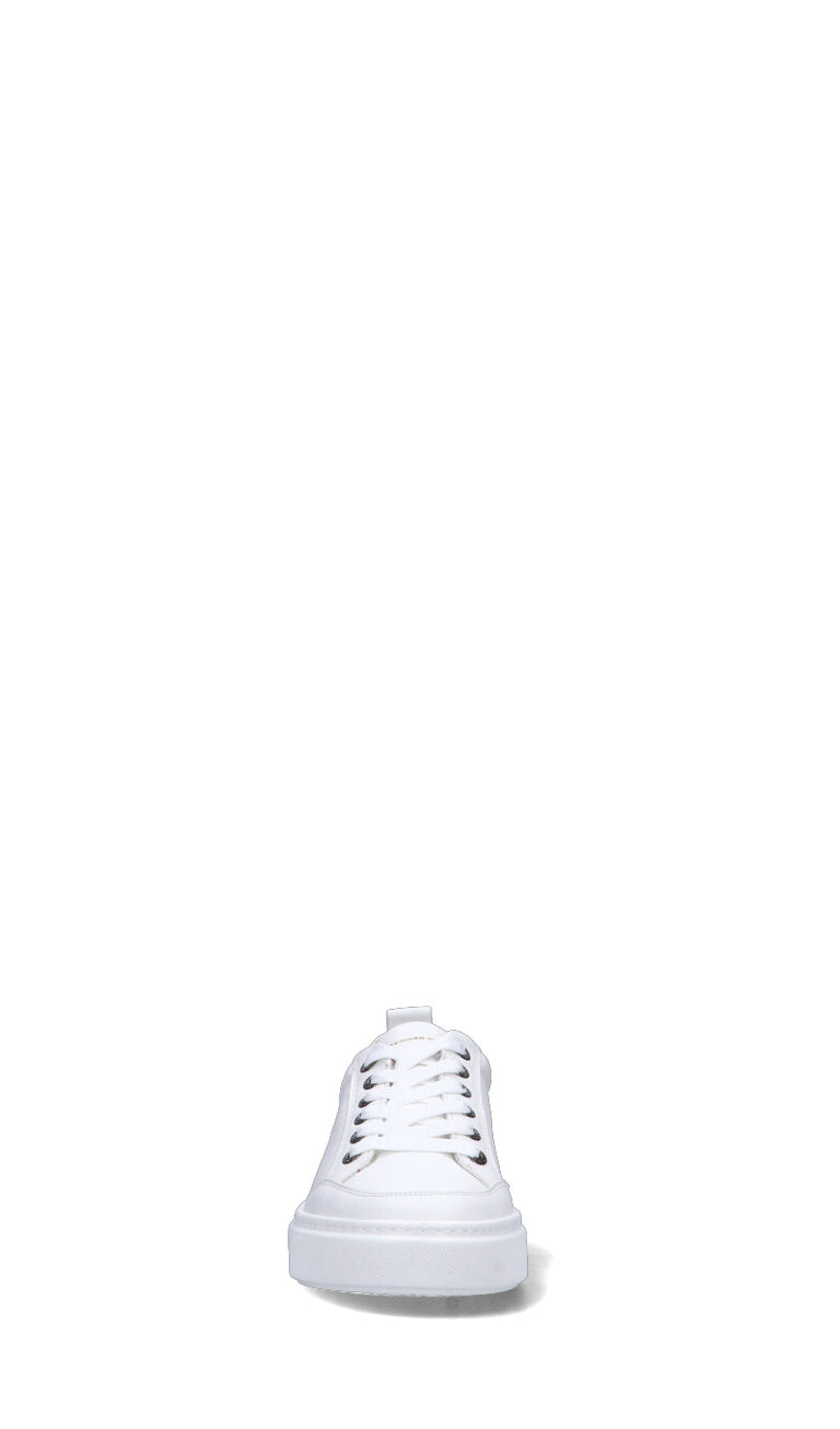 ALEXANDER SMITH Sneaker uomo bianca in pelle