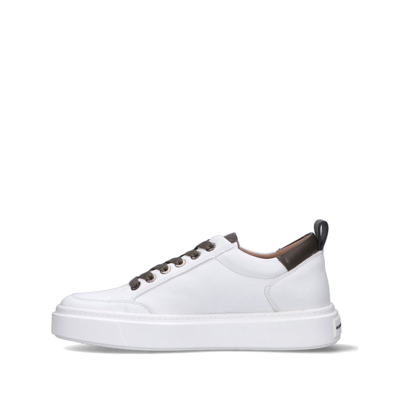 ALEXANDER SMITH Sneaker uomo bianca/marrone