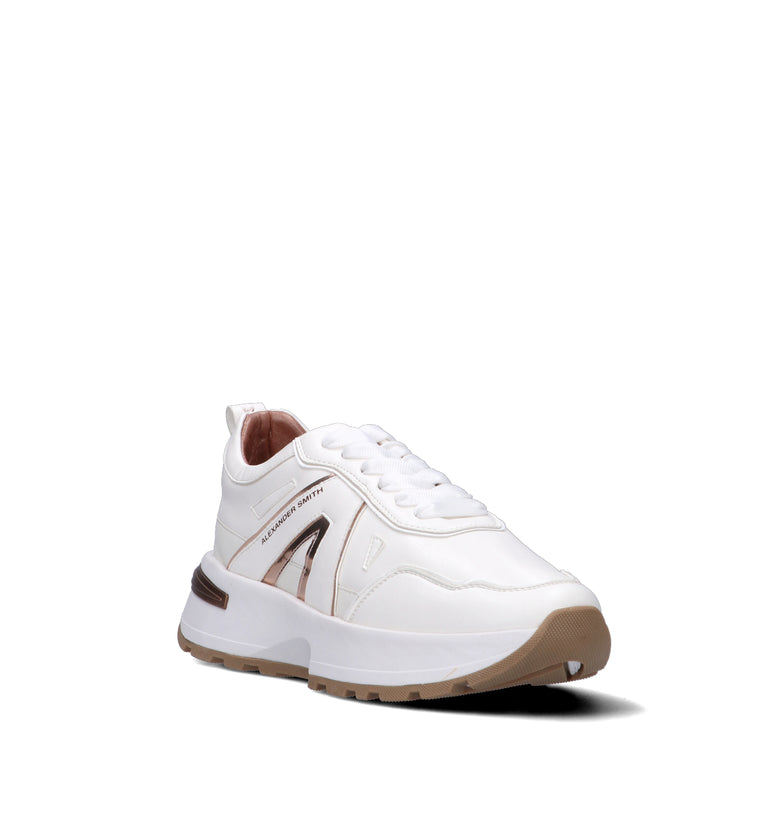ALEXANDER SMITH Sneaker donna bianca