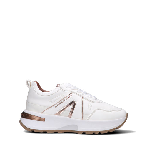 ALEXANDER SMITH Sneaker donna bianca