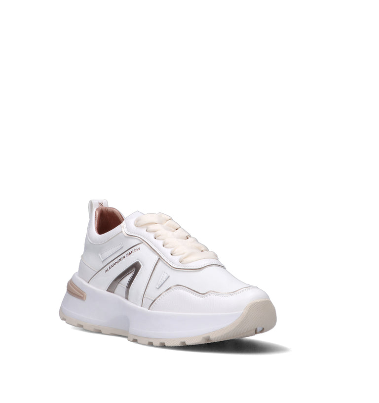 ALEXANDER SMITH Sneaker donna bianca