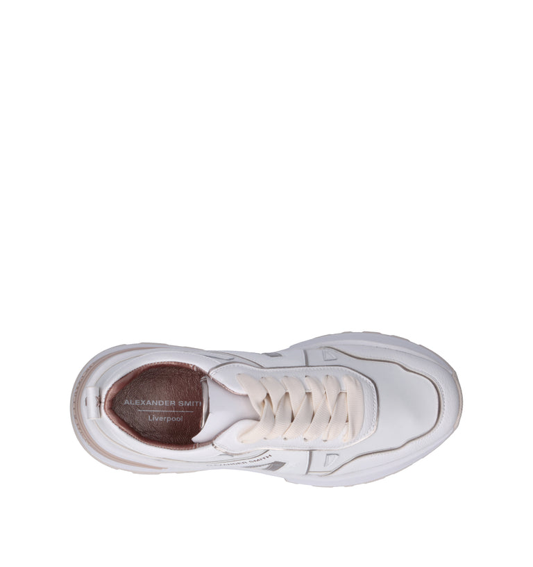 ALEXANDER SMITH Sneaker donna bianca
